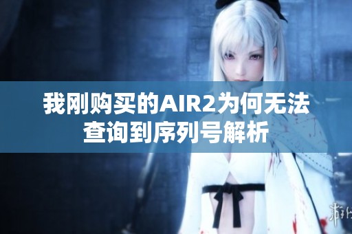 我刚购买的AIR2为何无法查询到序列号解析